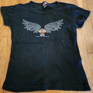 Harley Davidson short sleeve tee shirt.